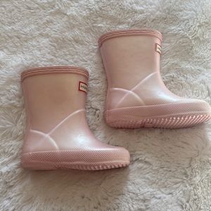 Hunter boots. Toddler size 4